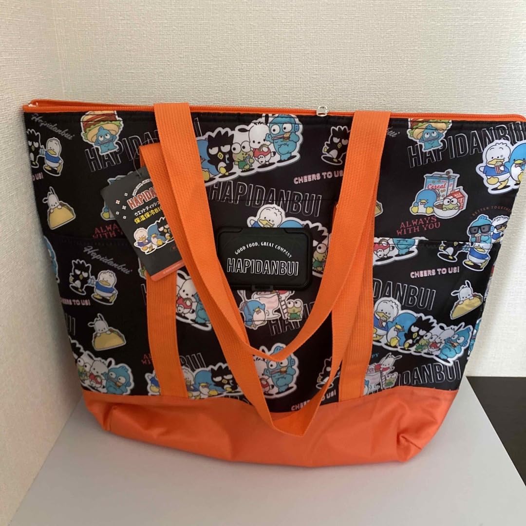 Amazon.co.jp: バッグ はぴだんぶい ハンドンギョン バツ丸 ポチャッコ